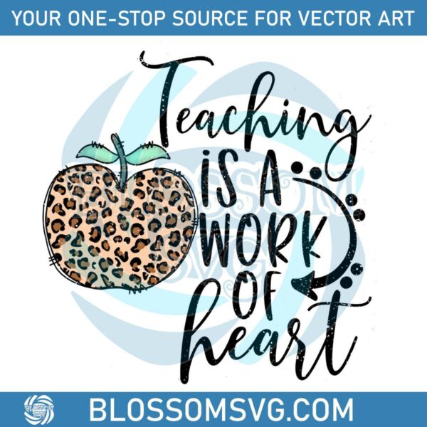 Retro Teaching Is A Work Of Heart PNG