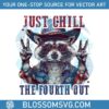 raccoon-just-chill-the-fourth-out-png