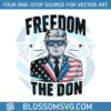 freedom-the-don-2024-maga-trump-svg