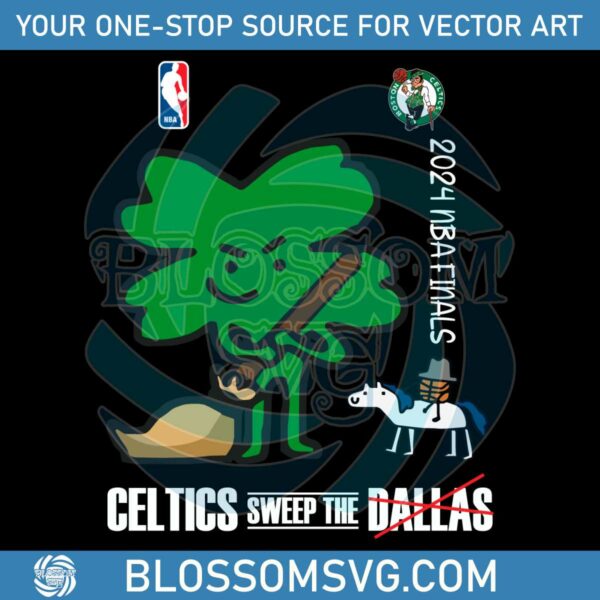 2024 NBA Finals Celtics Sweep The Dallas SVG
