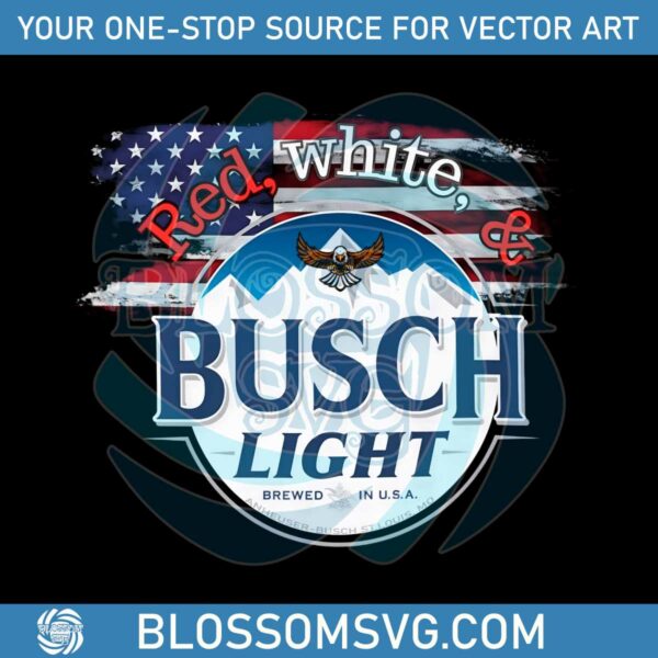 red-white-and-busch-light-patriotic-beer-png