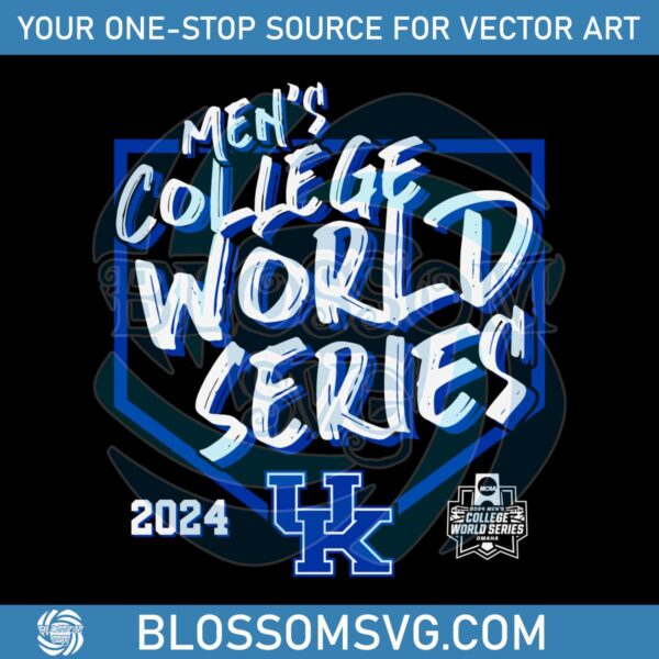 Kentucky Wildcats NCAA Mens College World Series SVG