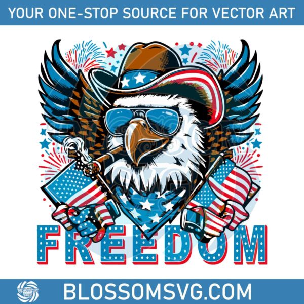 eagles-cowboy-freedom-us-flag-png