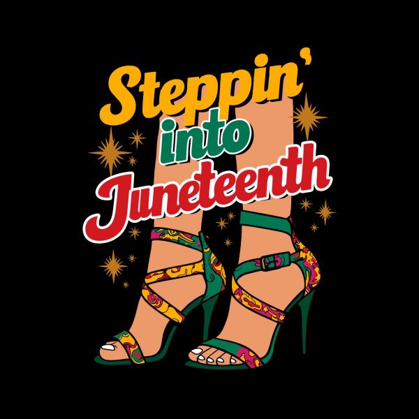 Stepping Into Juneteenth 1865 Freedom African American Svg