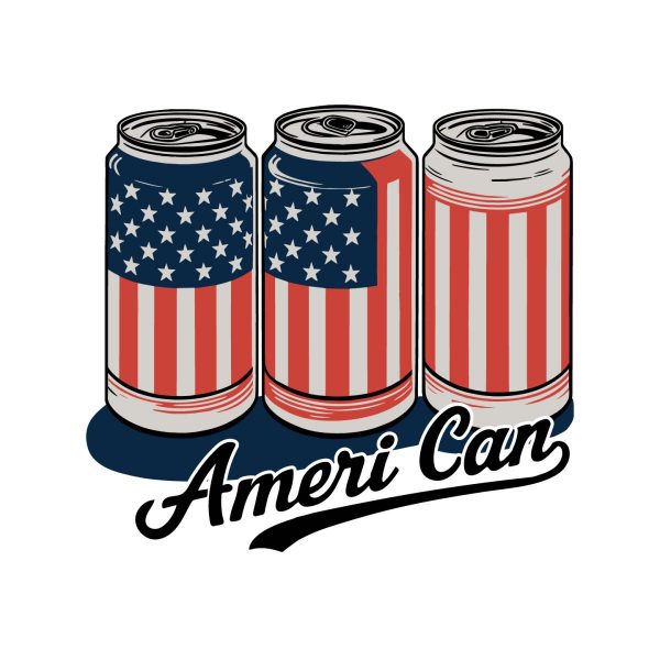 Vintage Ameri Can 4th Of July Independence Day SVG