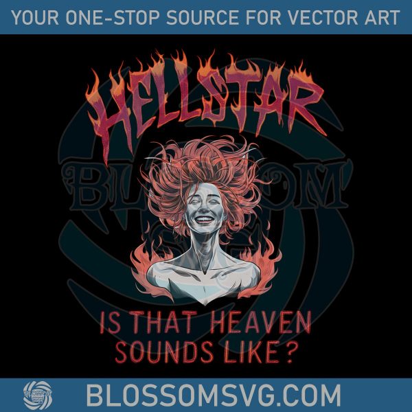 Hellstar Is That Heaven Sounds Like Feeling Music Lover PNG