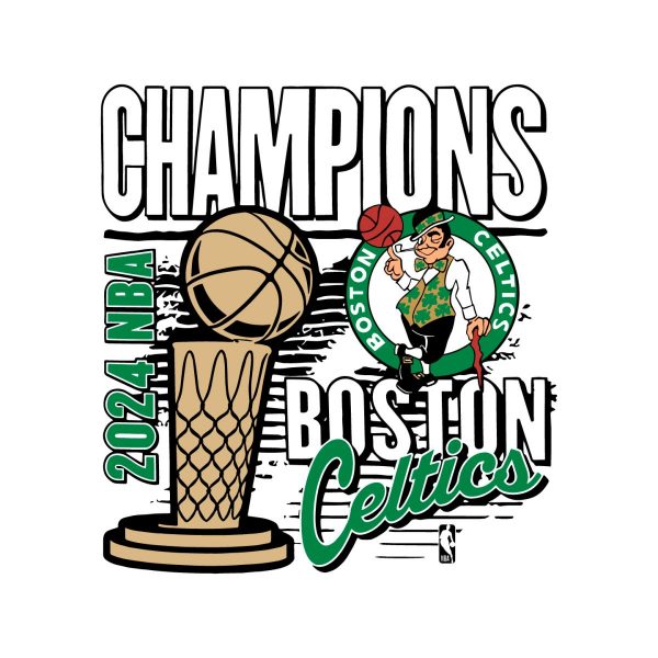 NBA Champs Boston Celtics Final Cup SVG