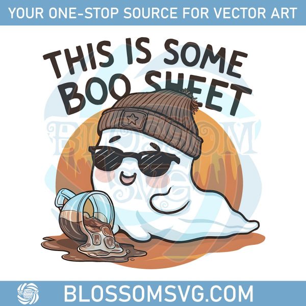 This Is Some Boo Cute Snarky Ghost Funny Ghost Png