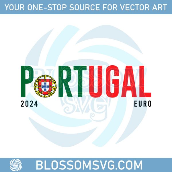 Portugal Power Euro 2024 Come Back SVG
