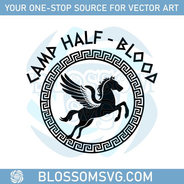 Camp Half Blood Olympian Training Camp Greek Mythology Magical SVG
