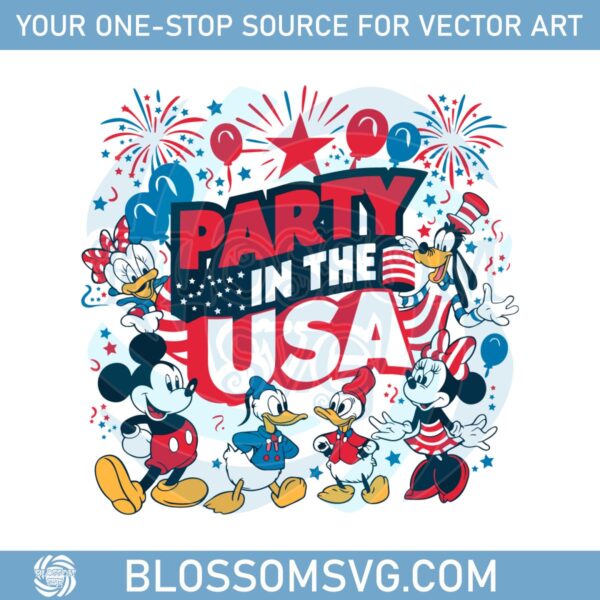 mickey-and-friends-party-in-the-usa-american-shirt-disney-patriotic-svg