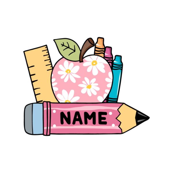 personalized-name-kids-png-teacher-png-groovy-pencil-png-back-to-school-png-retro-apple-png-custom-name-png-retro-name-tag-png