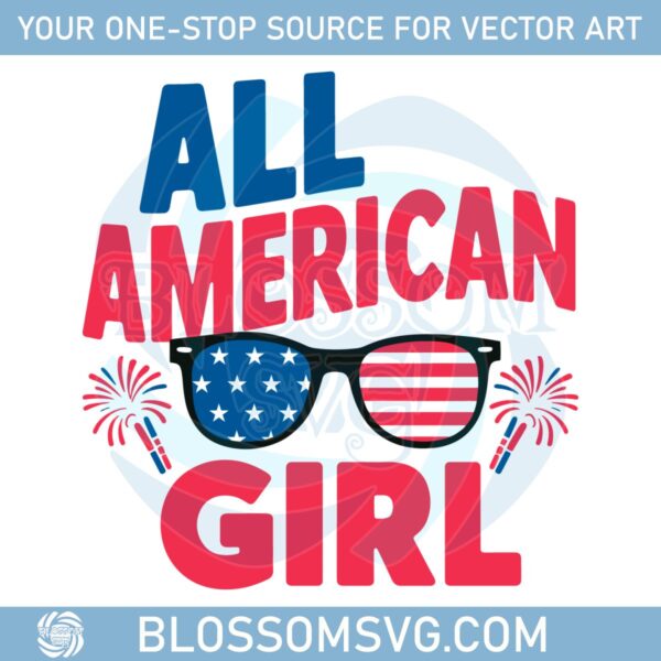 all-american-girl-4th-of-july-independence-day-svg