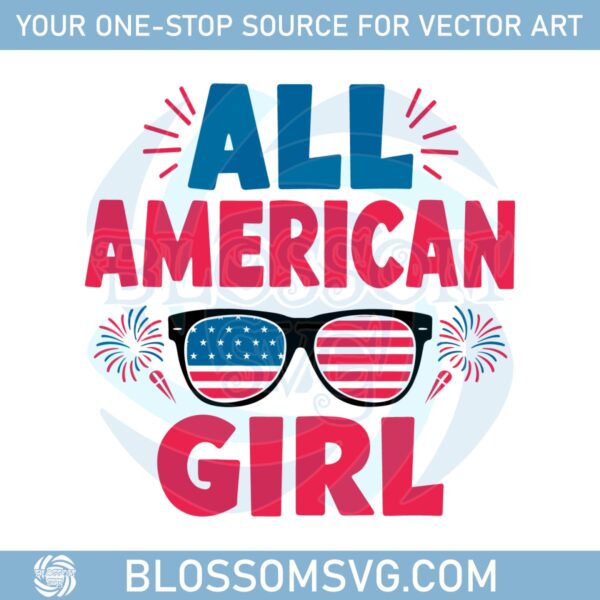 all-american-girl-independence-day-patriotic-svg