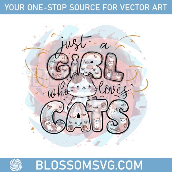 cat-day-international-just-a-girl-who-loves-cats-png