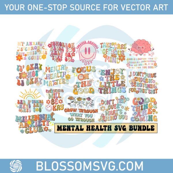 mental-health-svg-bundle