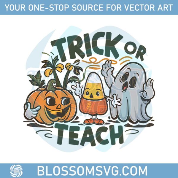 pumpkin-ghost-trick-or-teach-funny-png
