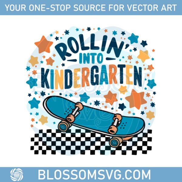 rollin-into-kindergarten-skateboard-cool-1-day-of-school-svg
