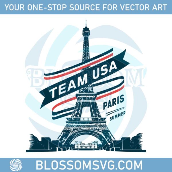 team-use-paris-summer-olympic-2024-svg