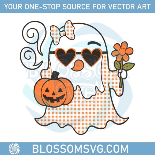 cute-ghost-blowing-bubble-halloween-flower-svg
