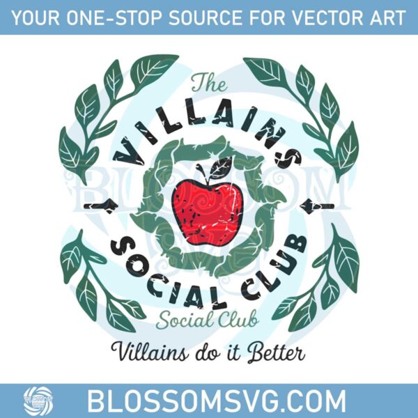 apple-the-villains-social-club-villains-do-it-better-png