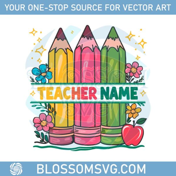 custom-pencil-name-teacher-personalized-teacher-gift-for-teachers-svg