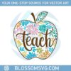 retro-teach-floral-teacherboho-apple-png-school-svg