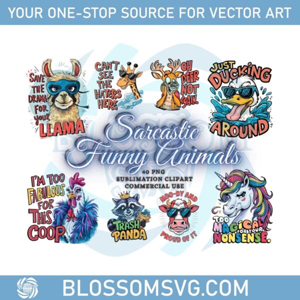 funny-animals-clipart-animal-png-bundle-1