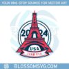 team-usa-eiffel-tower-2024-olympic-svg