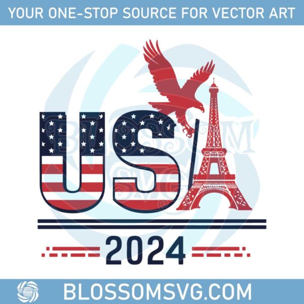 usa-2024-paris-eiffel-tower-eagle-svg-design