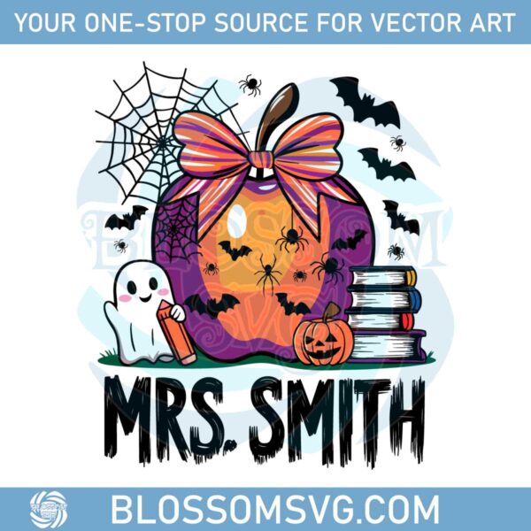 custom-spooky-teacher-apple-school-halloween-svg