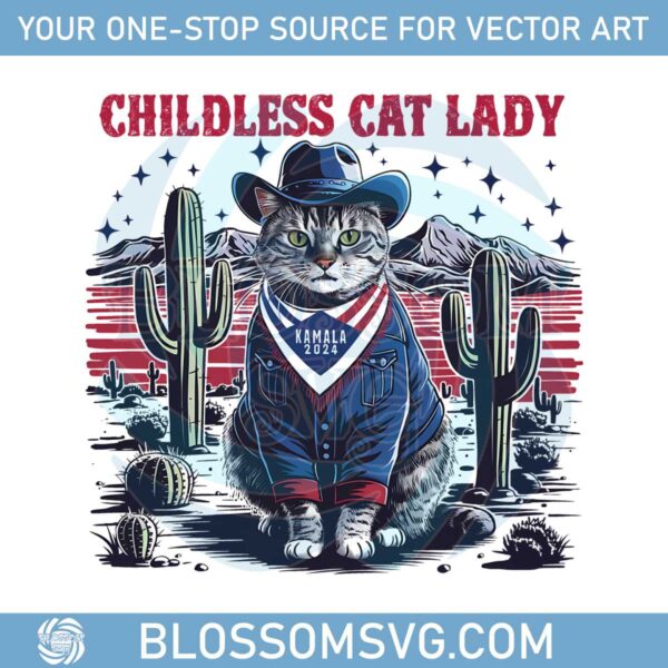 vintage-childless-cat-lady-2024-png