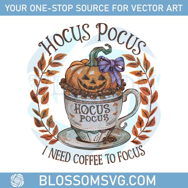 i-need-coffee-to-focus-retro-halloween-png