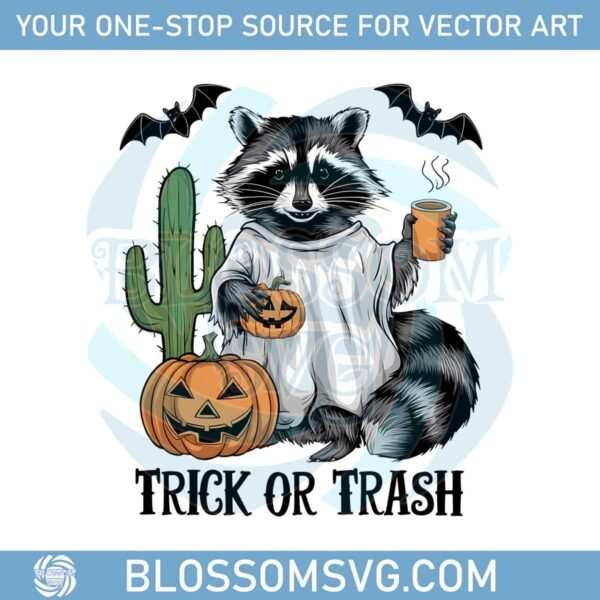 retro-trick-or-trash-raccoon-pumpkin-coffee-png