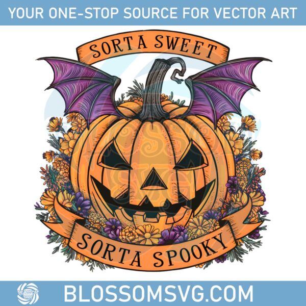 floral-sorta-sweet-sorta-spooky-pumpkin-png