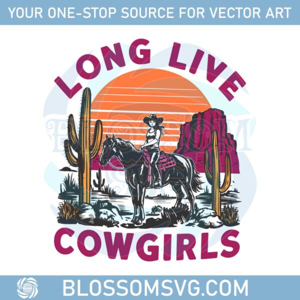 retro-long-live-cowgirls-retro-western-svg