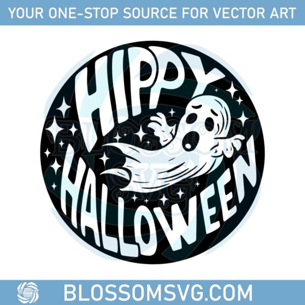 funny-hippy-halloween-ghost-svg