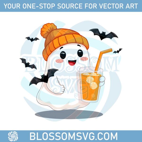 cute-ghost-drinking-coffee-png