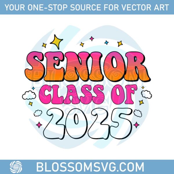 senior-class-of-2025-graduate-svg