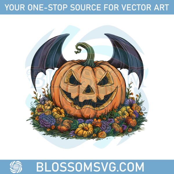 halloween-spooky-png-halloween-pumpkin-and-wildflowers-instant-download-for-shirts-decorating-invitations-kids-crafts