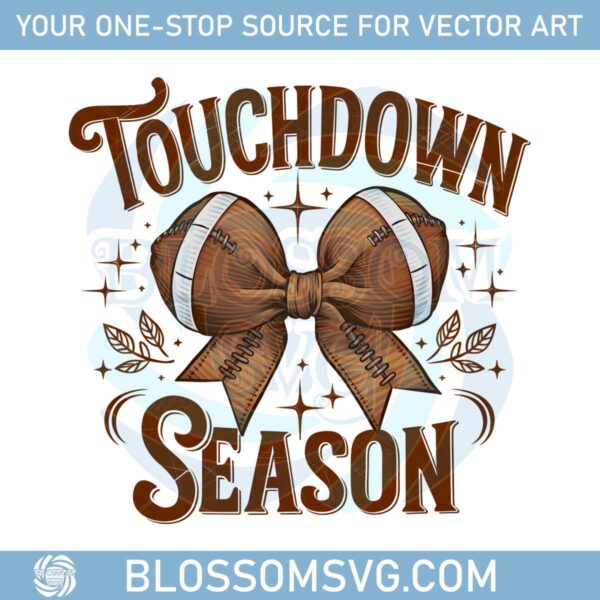 touchdown-season-retro-football-bow-png