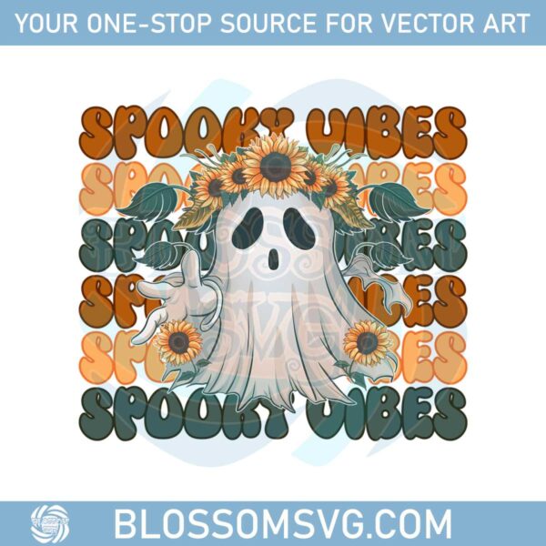 retro-spooky-vibes-ghost-halloween-sublimation-png