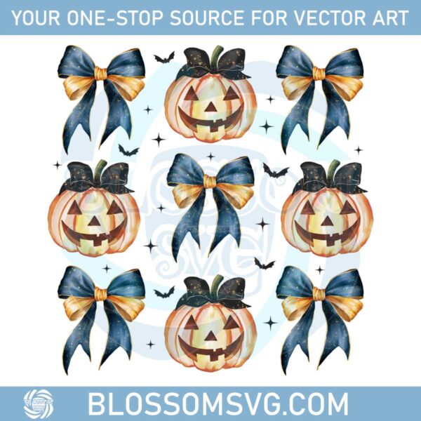 halloween-pumpkin-coquette-bow-halloween-png