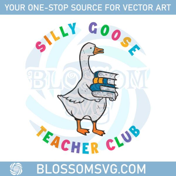 funny-silly-goose-teacher-club-svg