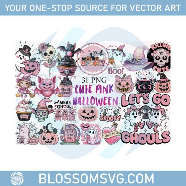 cute-pink-halloween-sublimation-png-bundle