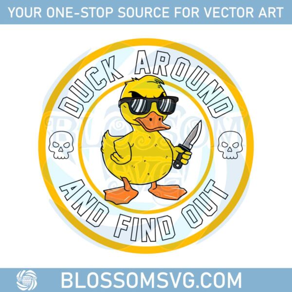 duck-around-and-find-out-svg