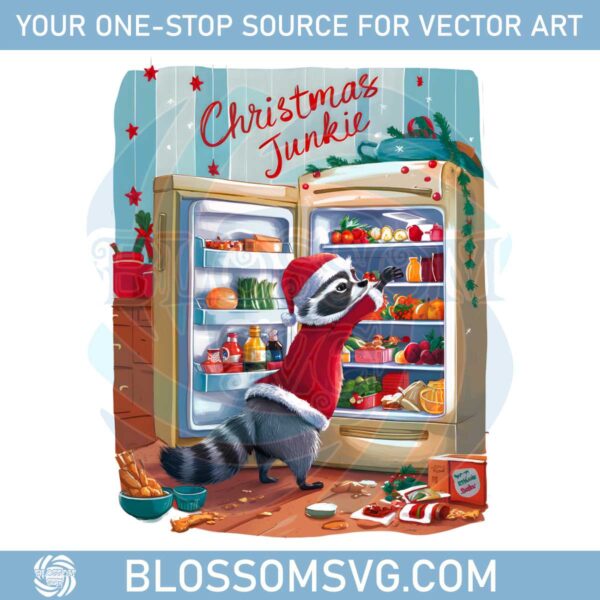 christmas-junkie-raccoon-raiding-fridge-png