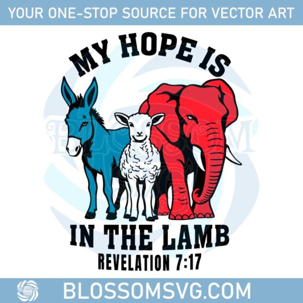 my-hope-is-in-the-lamb-revelation-svg