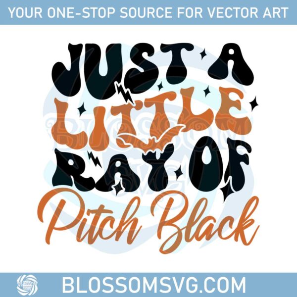 just-a-little-ray-of-pitch-black-svg