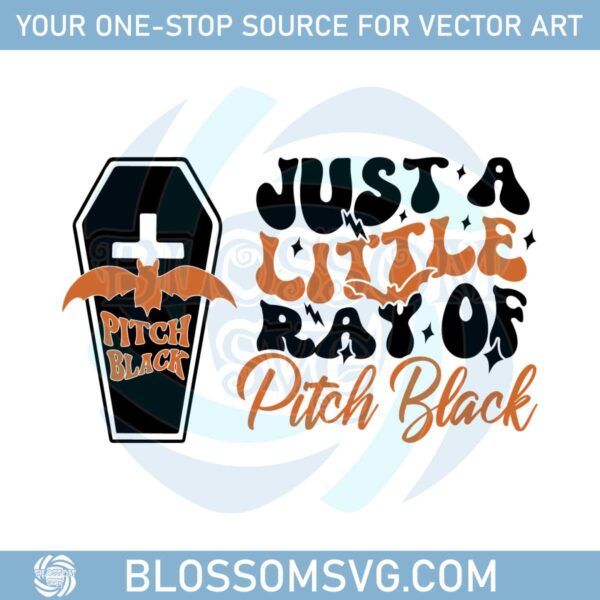 just-a-little-ray-of-pitch-black-svg